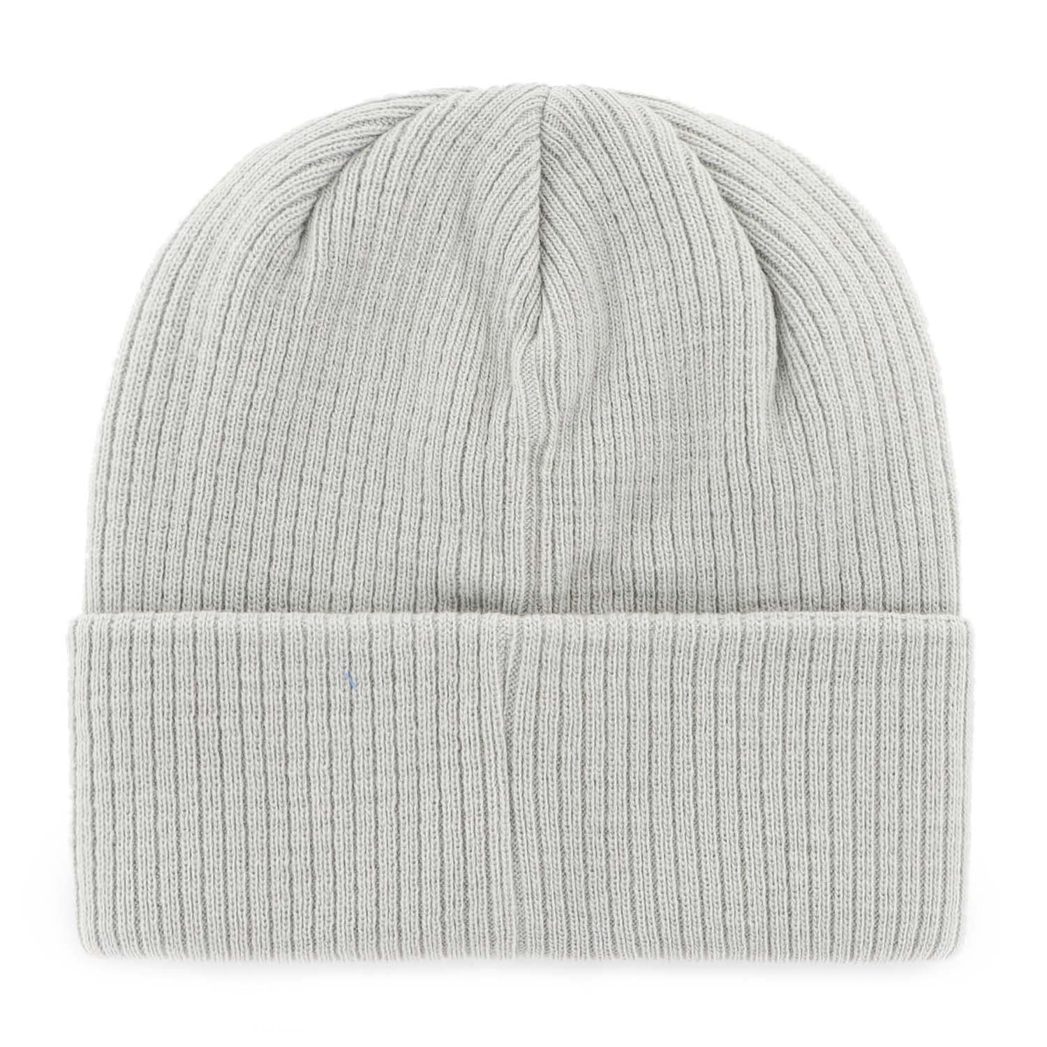 Los Angeles Dodgers '47 Chain Stitch MLB Knit Hat Gray