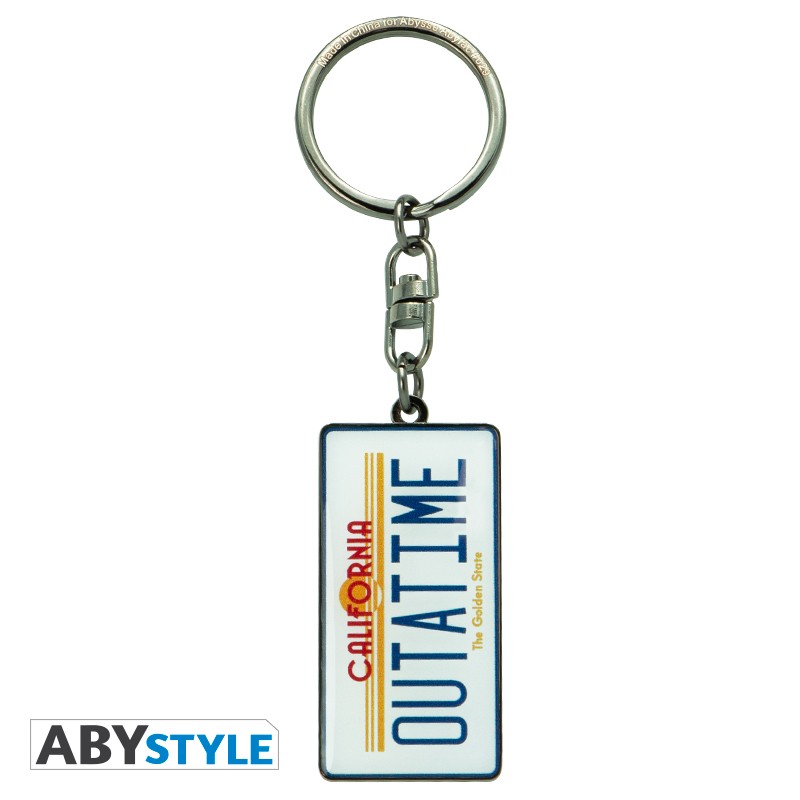 BACK TO THE FUTURE Keychain OUTATIME