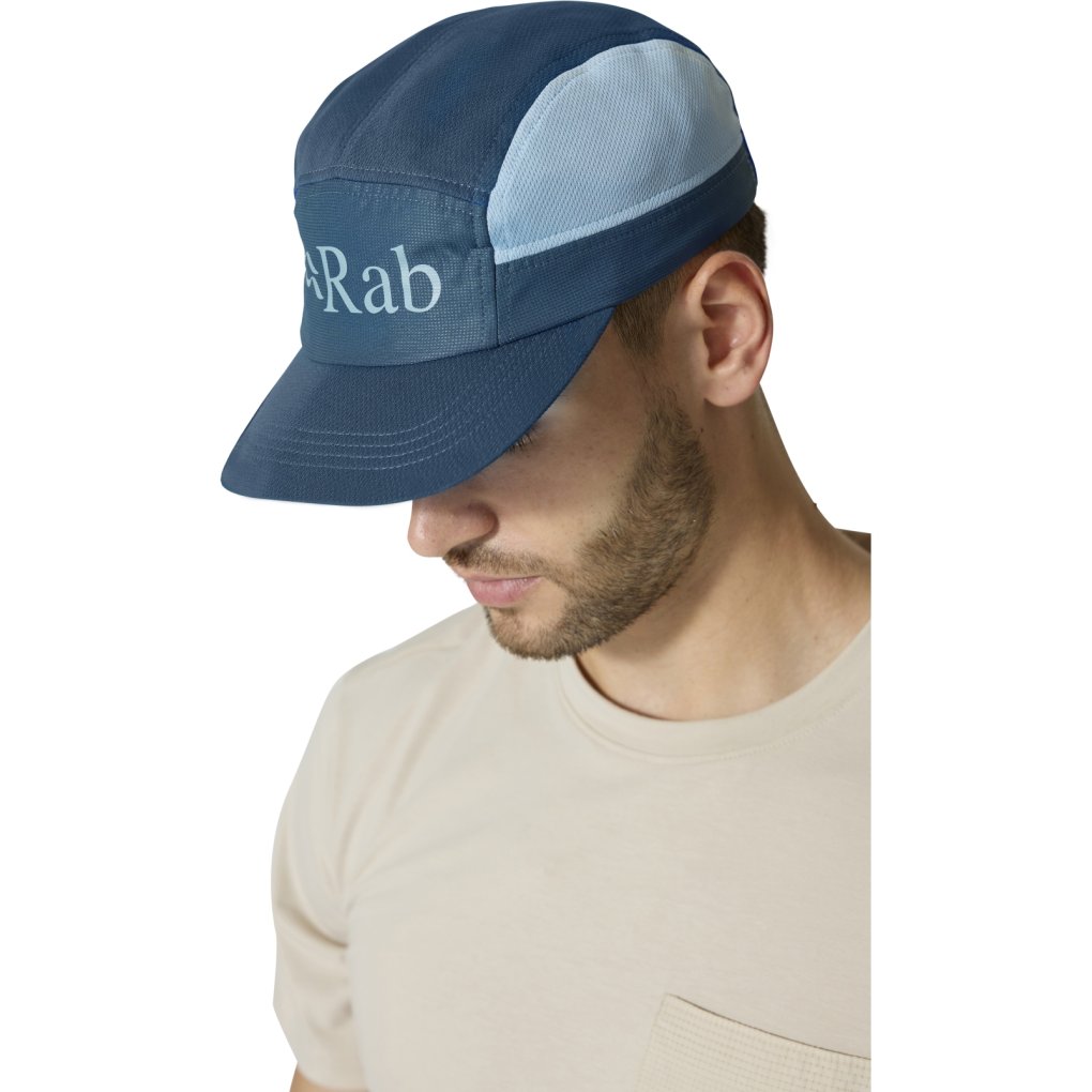 Rab Momentum 5 Panel Cap - sage/pebble/pollen