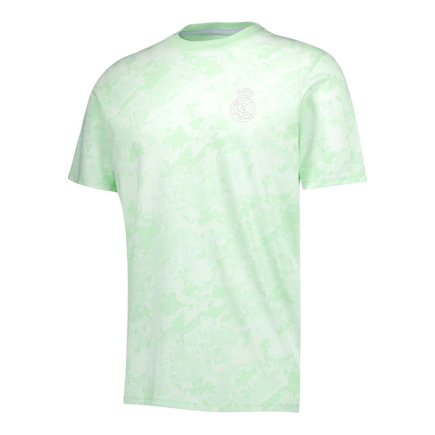Mens Pastel AOP T-Shirt Green Real Madrid