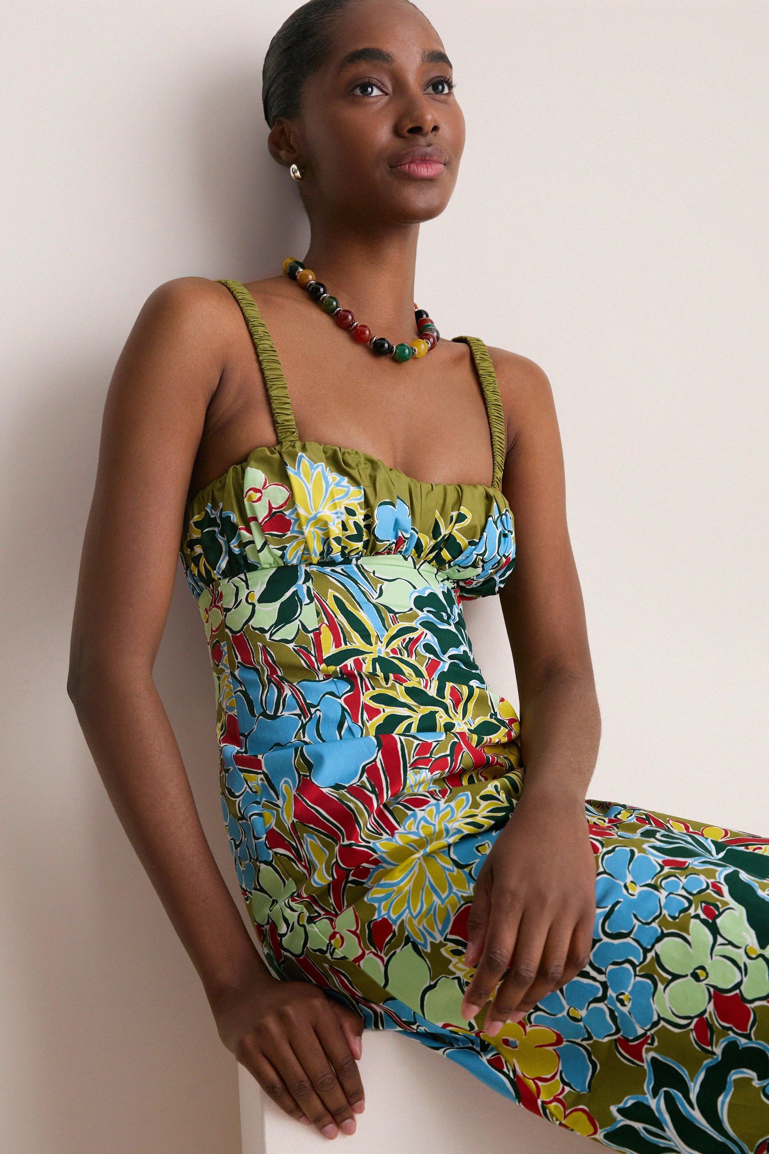 Multi Solstice Midi Dress