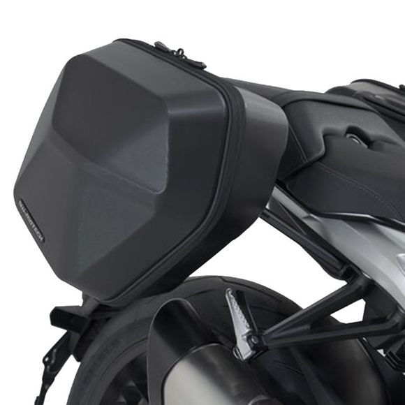 SW-MOTECH COMPLETE KIT URBAN ABS Black Case (2x16.5 liters) - BlackRef: bc.hta.01.979.30000/ / bc.hta.01.979.30000/b