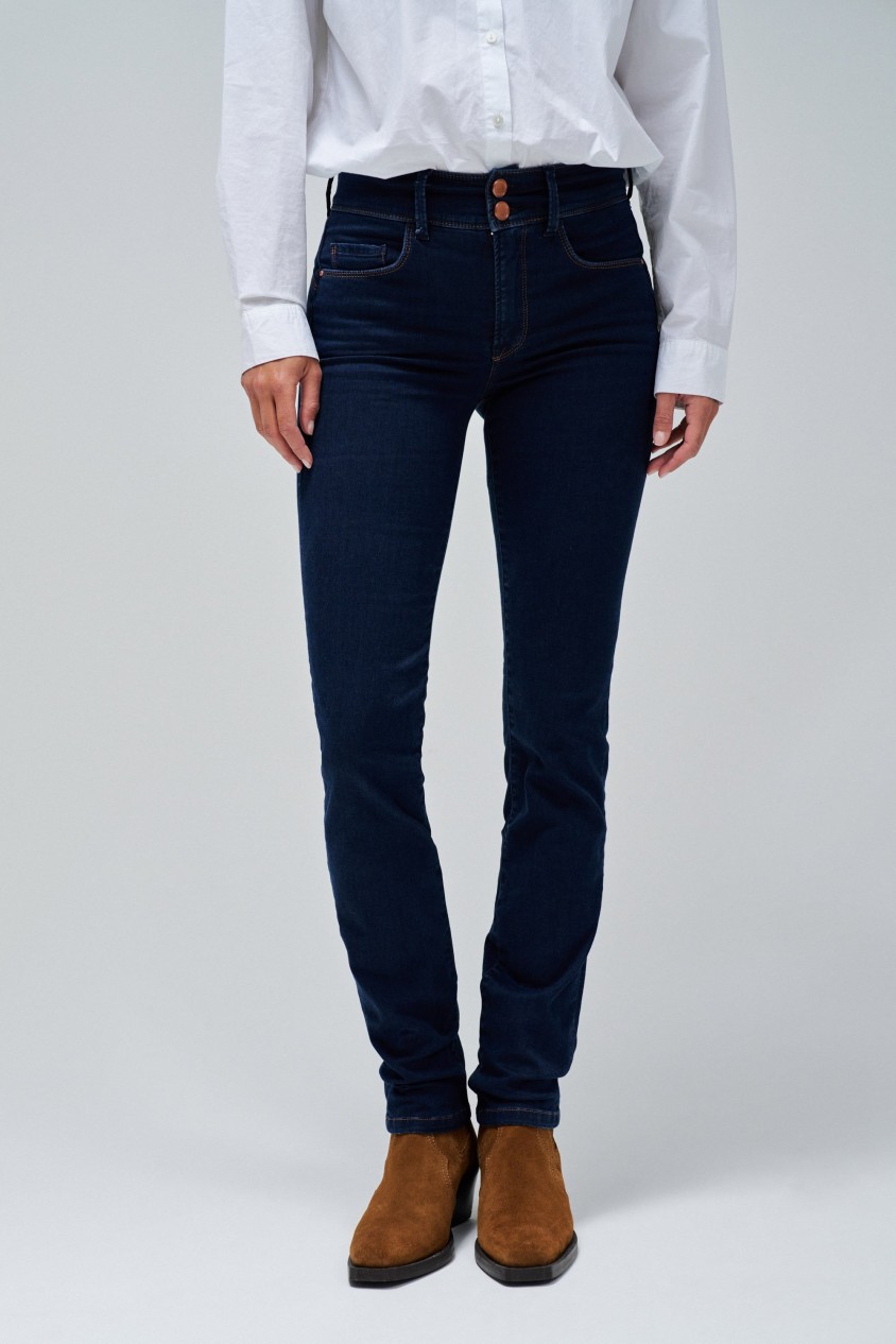 SECRET PUSH IN SLIM SOFT TOUCH JEANS