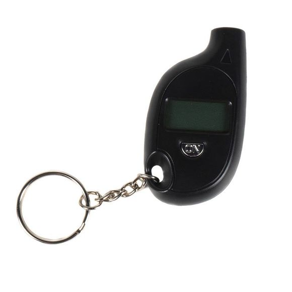 Motoblouz keychain pressure gauge - blackRef : MB0386 / MB0386C757
