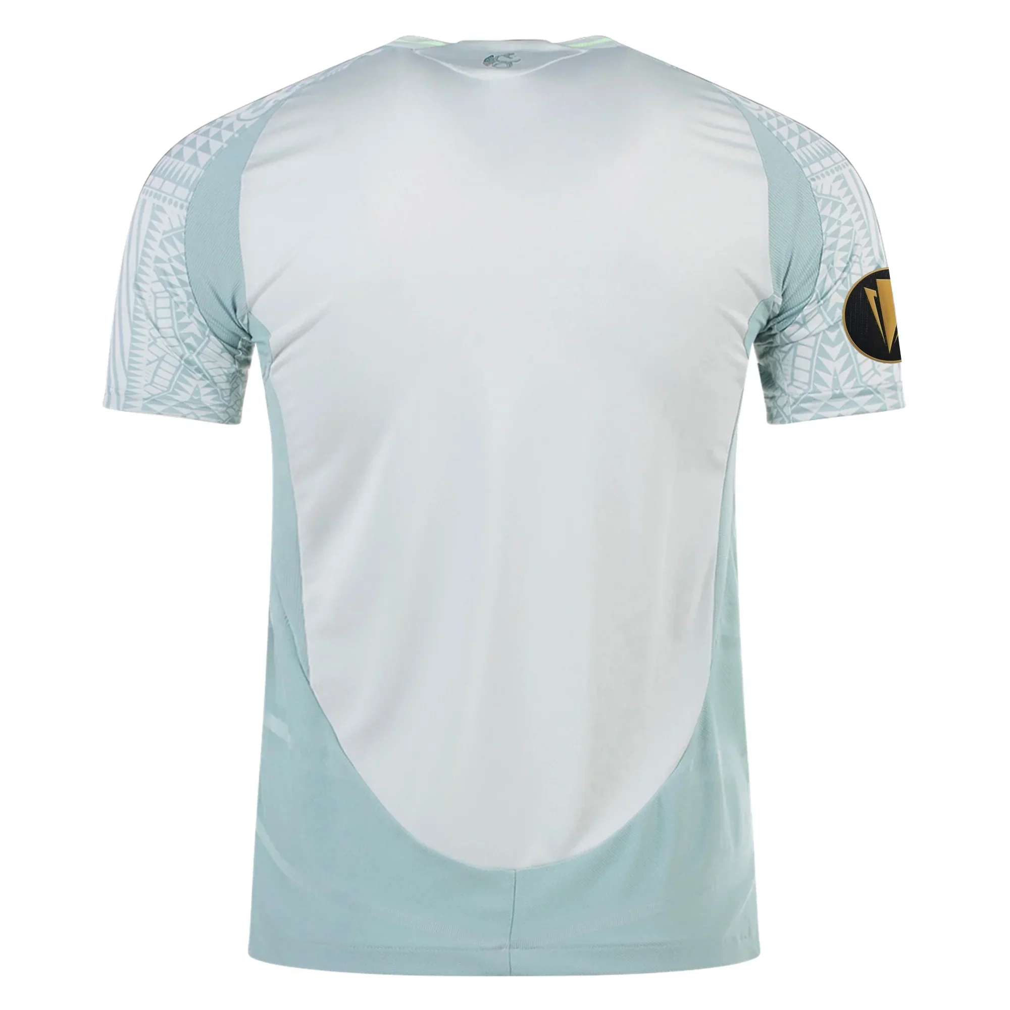 Men's Mexico Authentic Away Jersey 24/25 w/ Gold Cup 2025 Patches (Linen Green)
