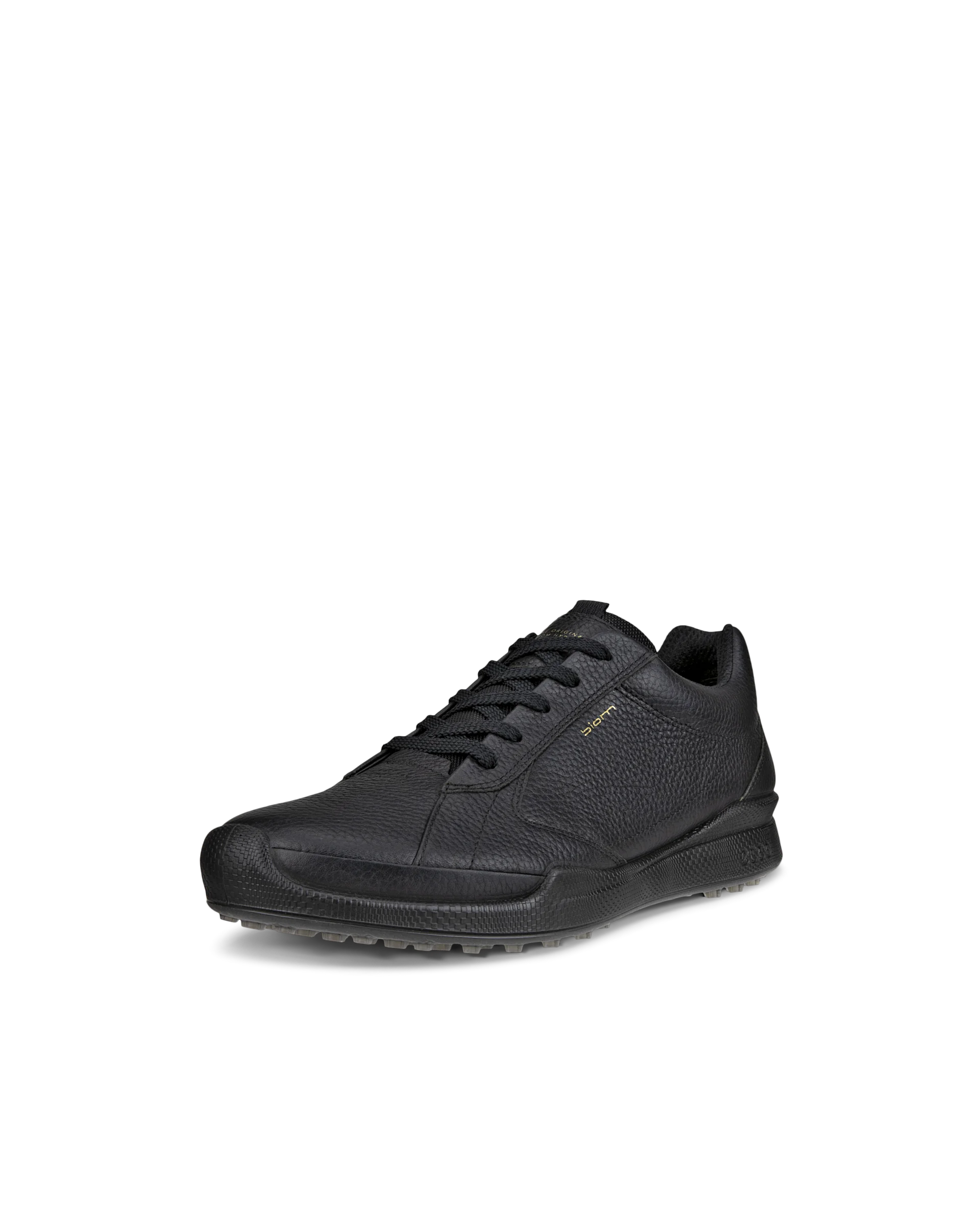 ECCO M GOLF BIOM HYBRID Herren Golfschuh aus Leder Schwarz