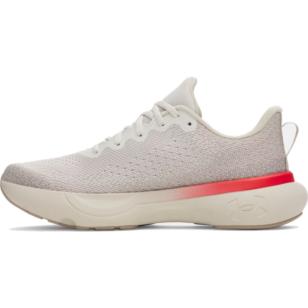 Under Armour UA Infinite Running Shoes Men - Summit White/Khaki Base/Racer Red