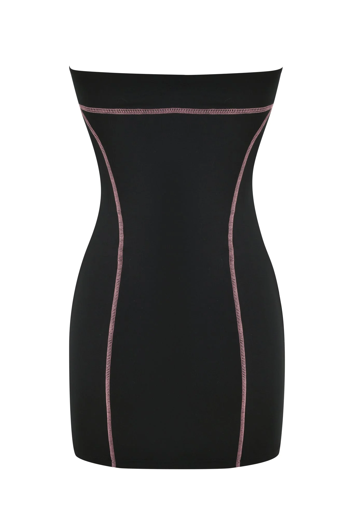 Blare Tube Mini Dress - Black
