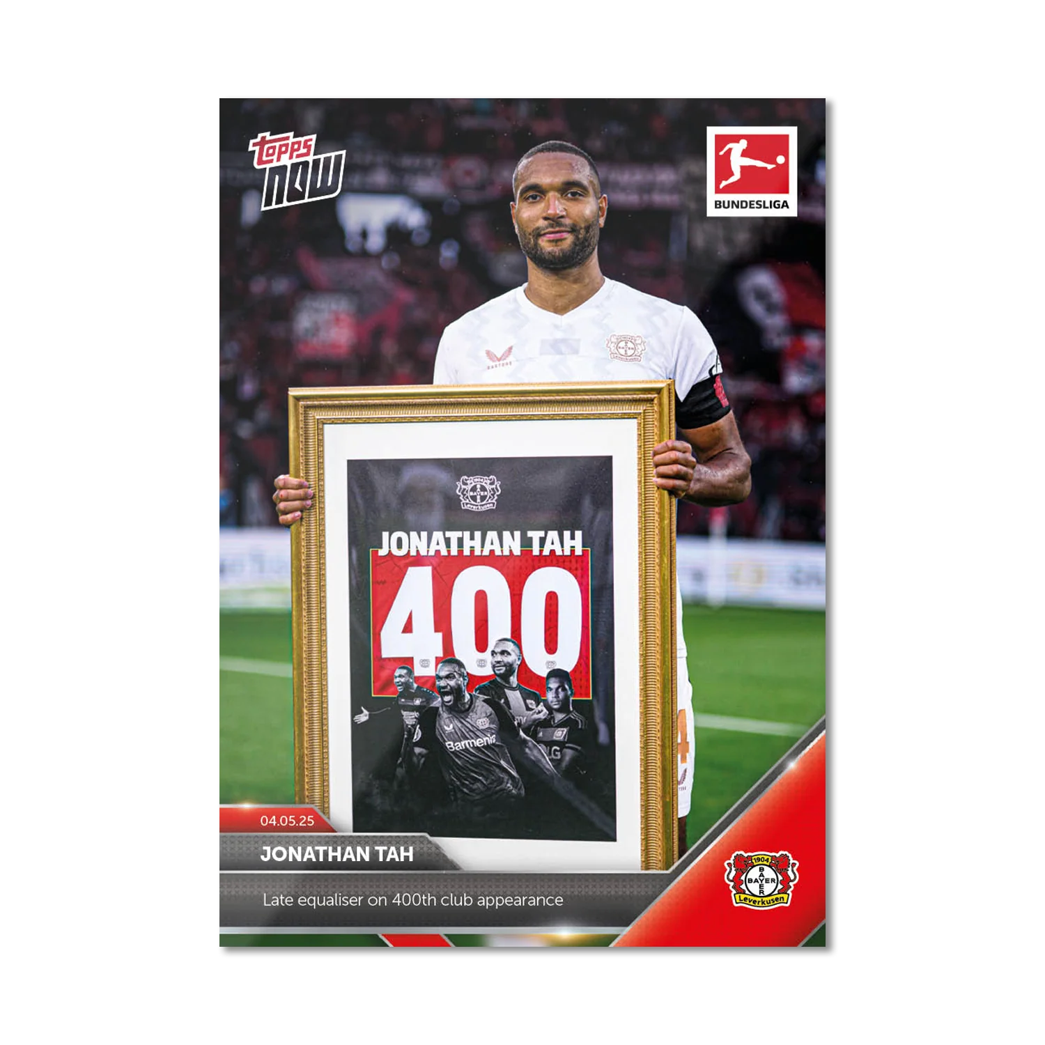 Jonathan Tah - 2024-25 Bundesliga Topps NOW® - Card 182
