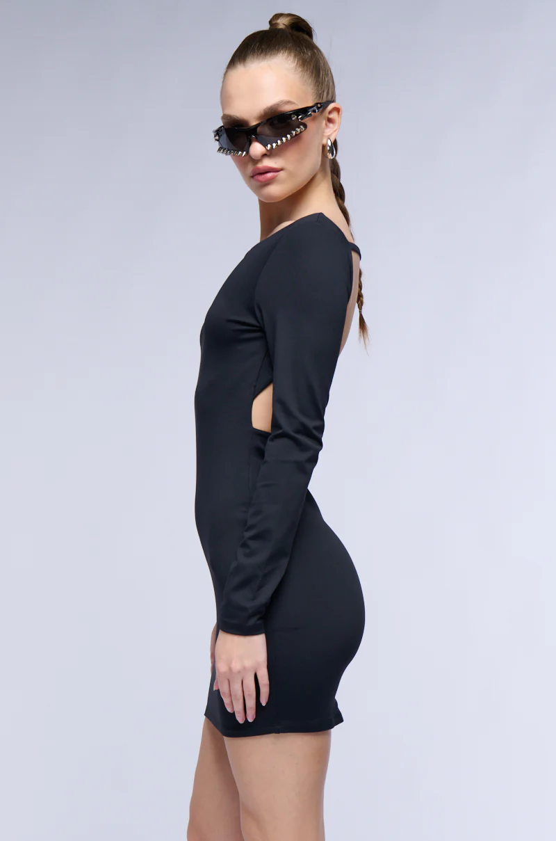 Party In The Back Mini Dress