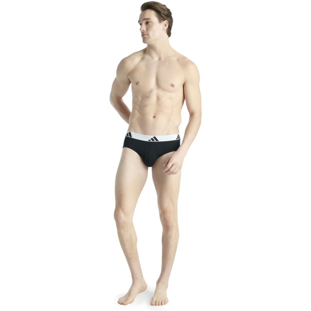 adidas Sports Underwear Active Flex Cotton Brief Men - 3 Pack - 006 black - 2025