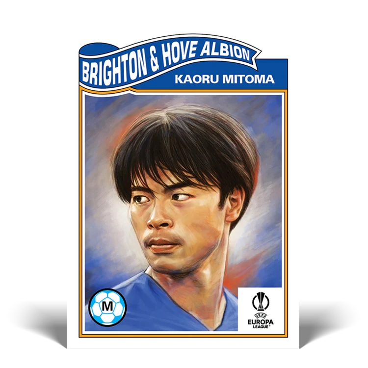 Topps UK - UCC Living Set Card #617 - Kaoru Mitoma