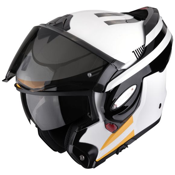 Modular helmet Scorpion Exo exo -tech evo pro - juventus - black / whiteRef: SC1199