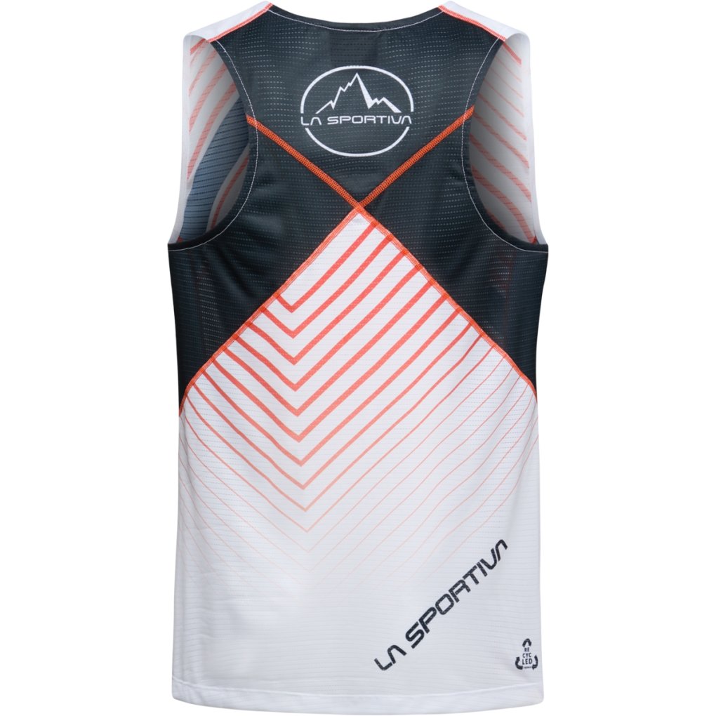 La Sportiva Slipstream Tank Top Men - White/Black