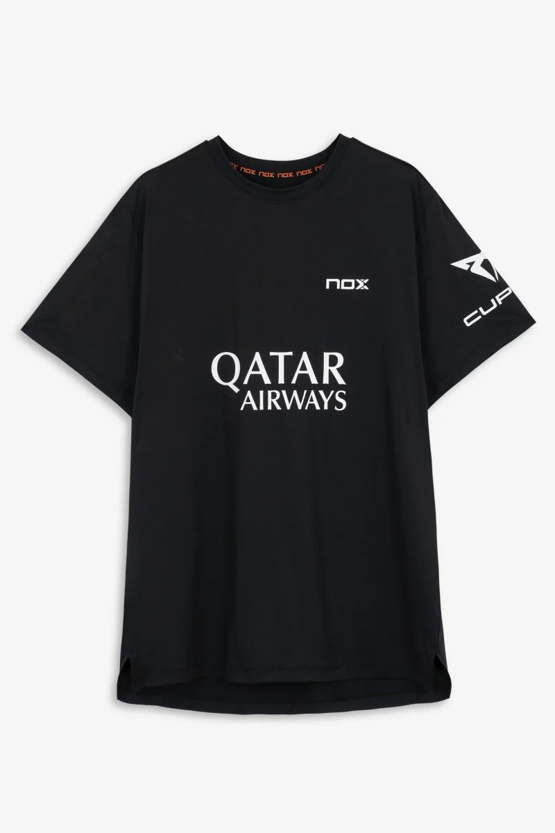 Agustin Tapia Sponsors AT10 Black T-shirt