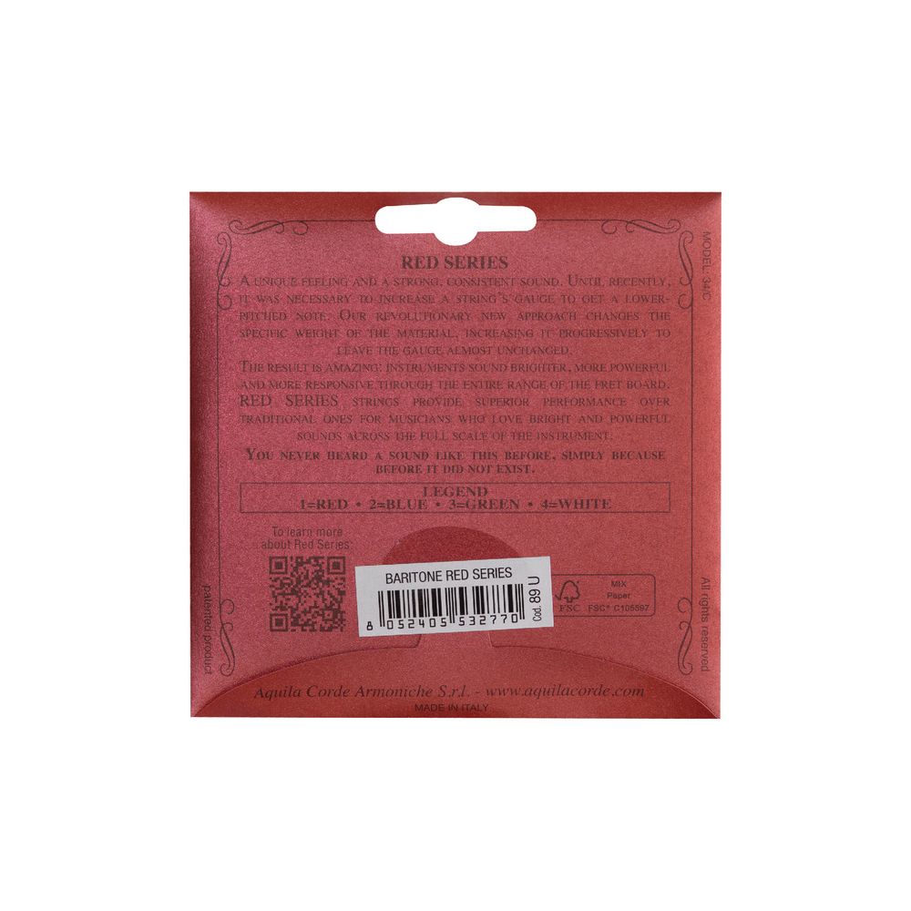 Aquila 89U Red Series Baritone Set – Thomann Ireland