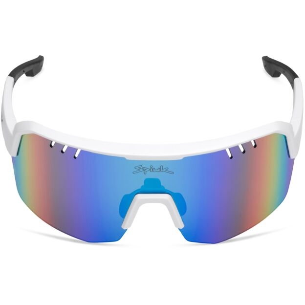 Spiuk Lyra Glasses - White - Mirror Green | Clear