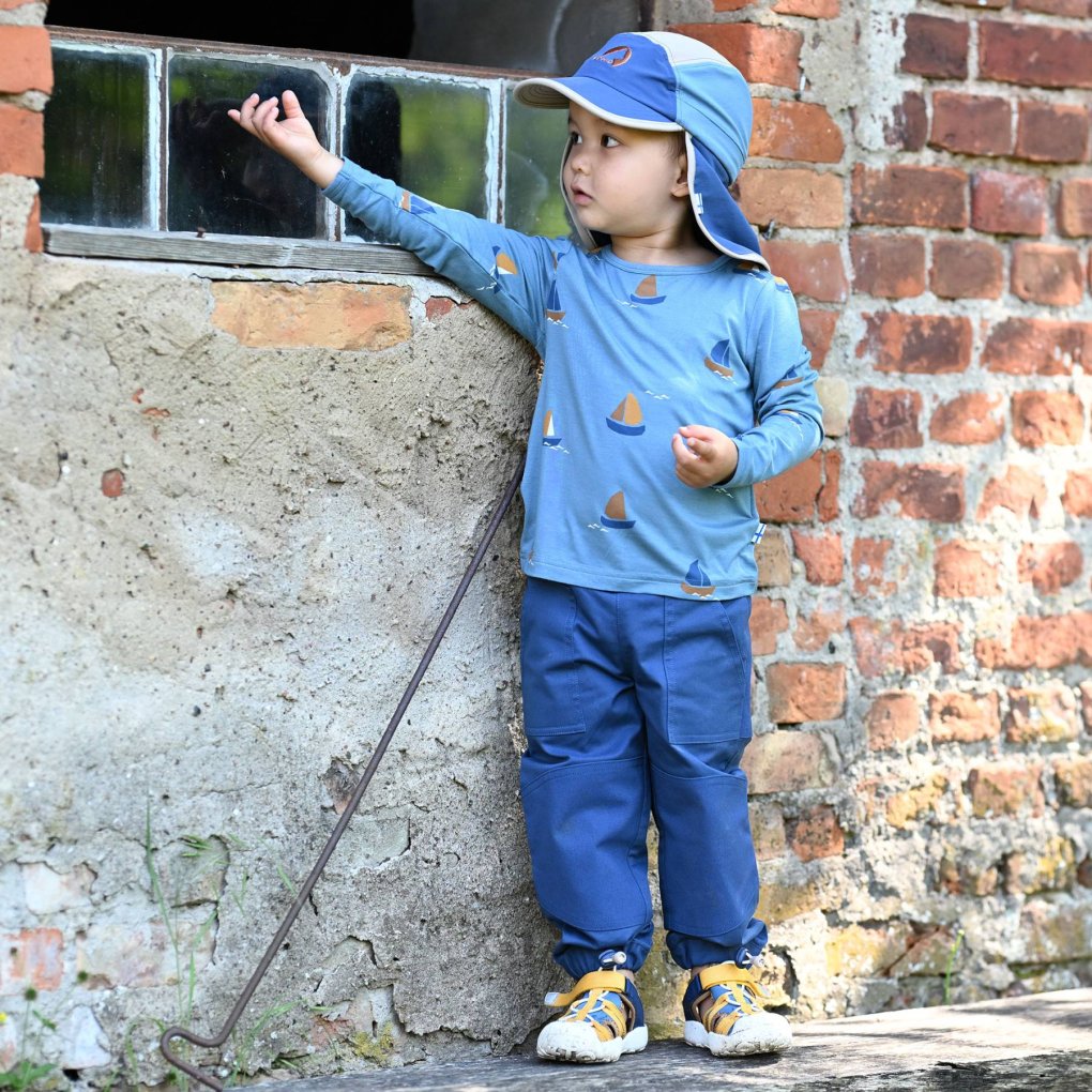 Finkid KELMI CANVAS Pants Kids - almond