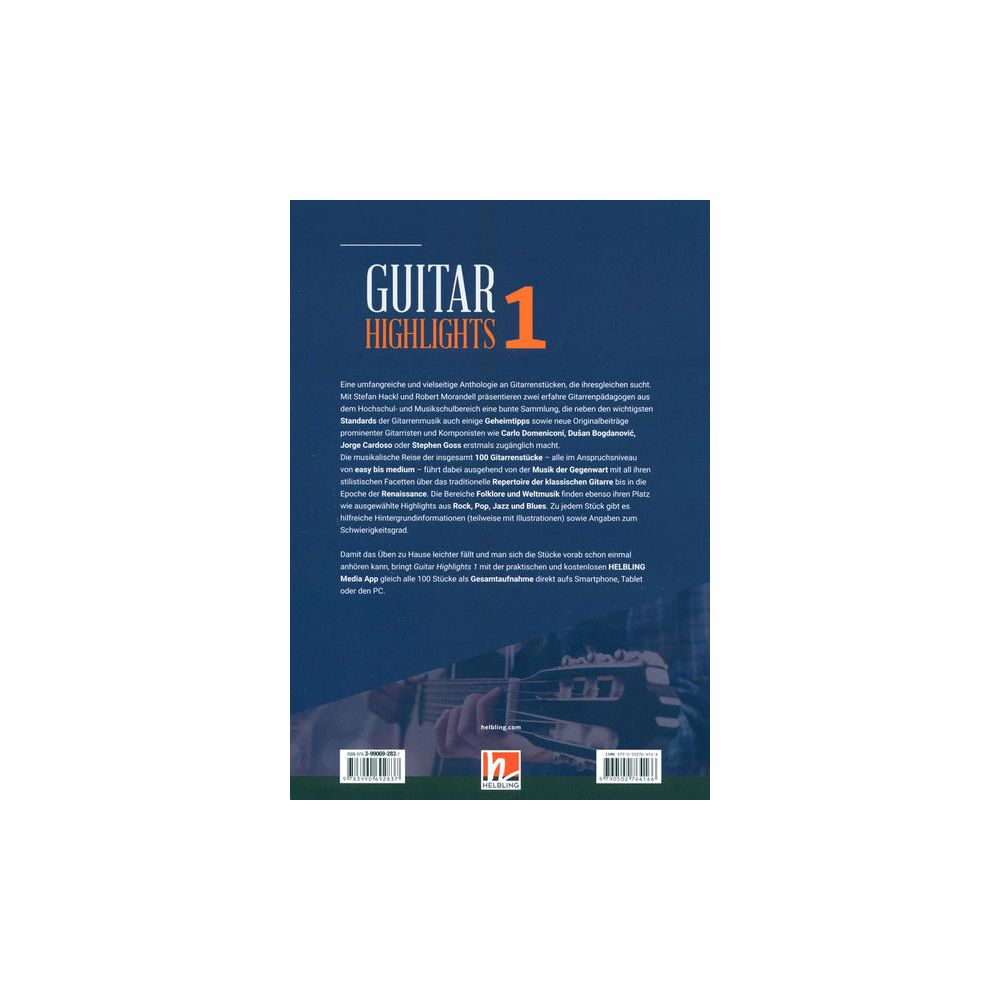 Helbling Verlag Guitar Highlights 1 – Thomann Ireland