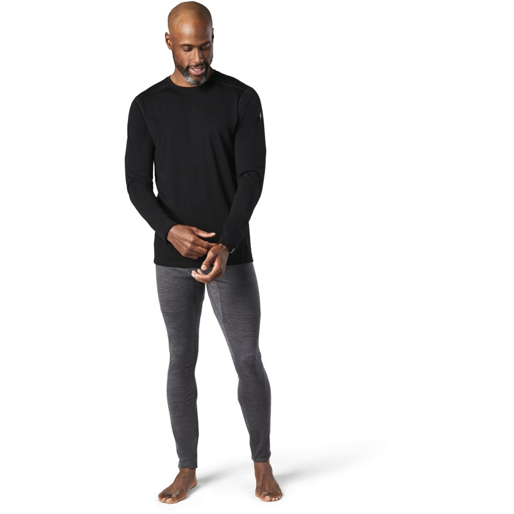 SmartWool Classic All-Season Merino Base Layer Crew Boxed Men - 001 black