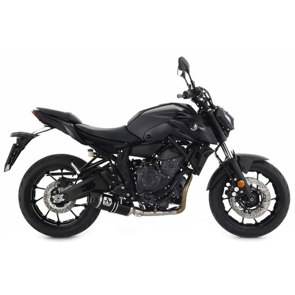 Arrow Thunder Alu dark silencer carbon end cap - BlackRef: AW0381 / 71930AKN