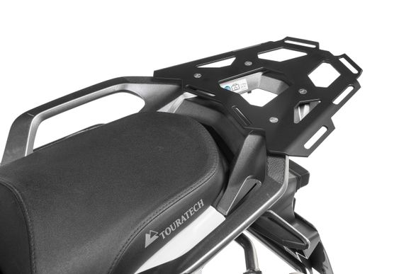 Touratech Aluminum Luggage Rack - BlackRef: Trt01067A / 01-402-5453-0