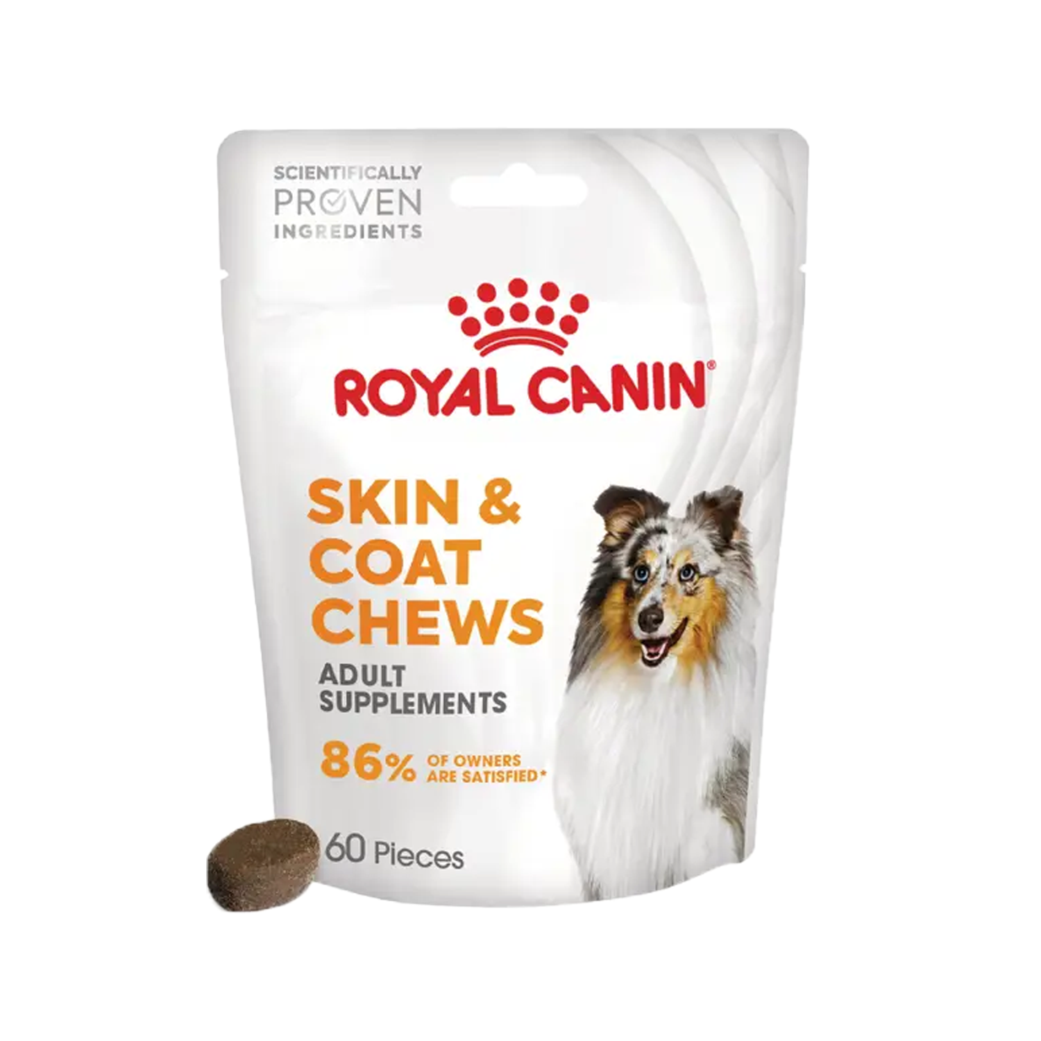 Royal Canin Skin & Coat Supplements Chews Dog - 240 gram
