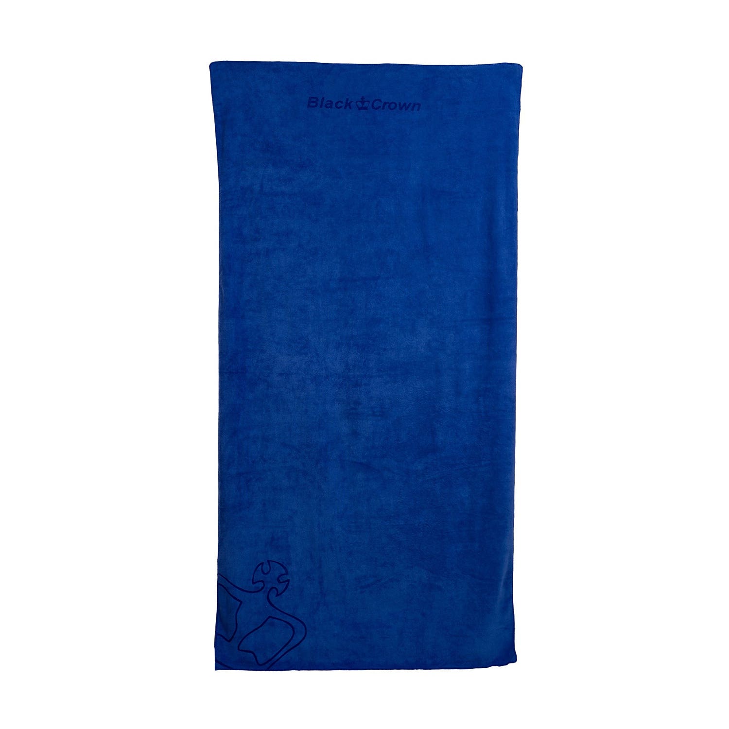 TOWEL BLACK CROWN SWEET BLUE