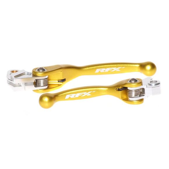 RFX FOLDING Brake and Clutch Levers - YellowRef: RFX0126