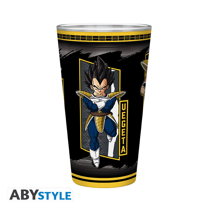 DRAGON BALL Z Large Glass Saiyans Invasion