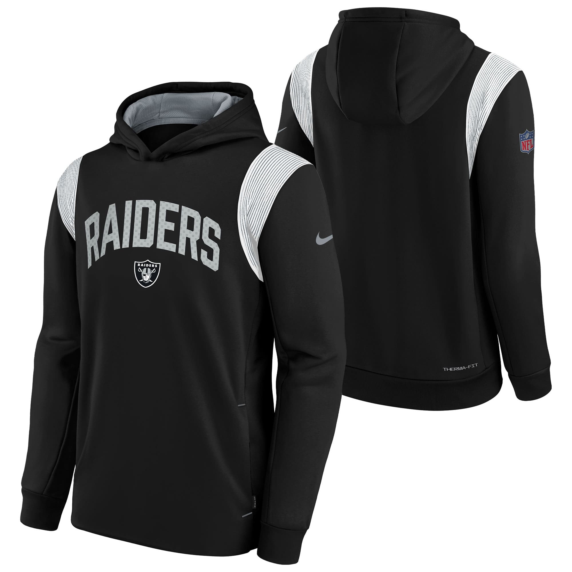 Las Vegas Raiders 2022 NFL On-Field Sideline Therma Hoodie (YOUTH)