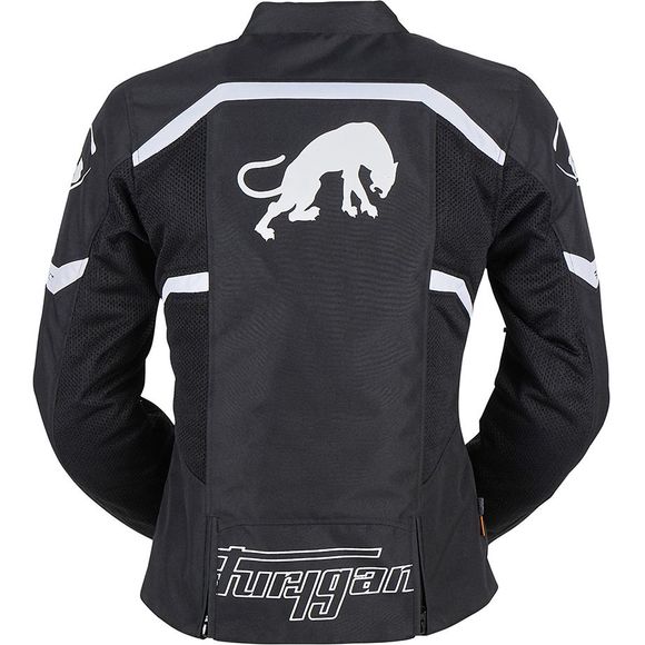 Motorcycle Jacket Furygan Mystic Evo Vented - Black / WhiteRef: FU1237