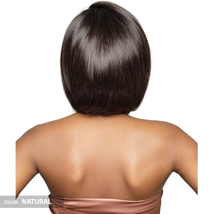 Bobbi Boss Indiremi Bone Straight Glueless 100% Unprocessed Remy Human Hair Hand-Tied Full Lace Wig - FLH103 INDIREMI STRAIGHT 12