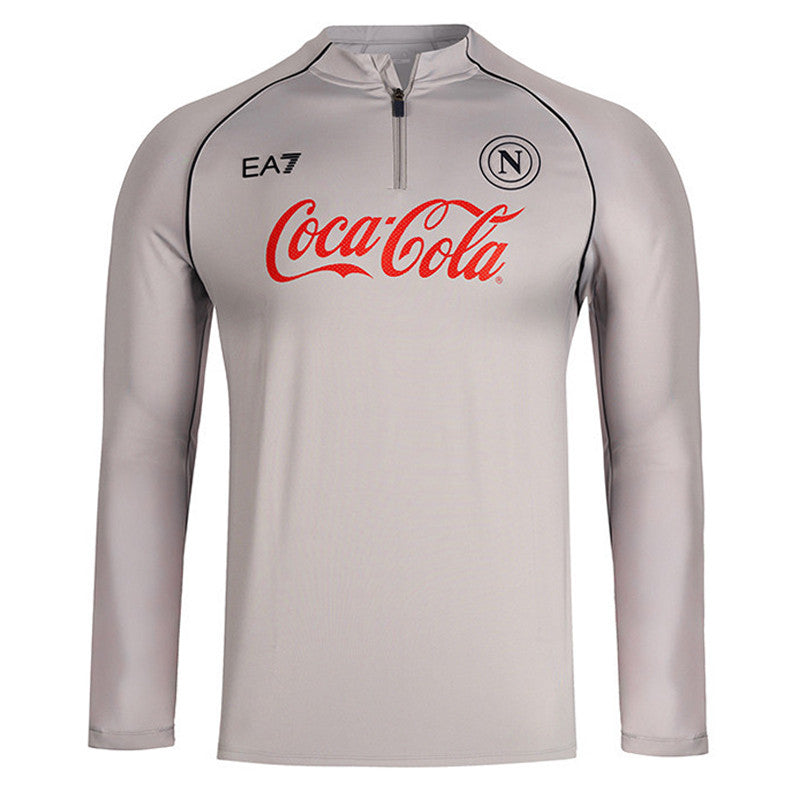 SSC Napoli Silver Sweatshirt 2024/2025