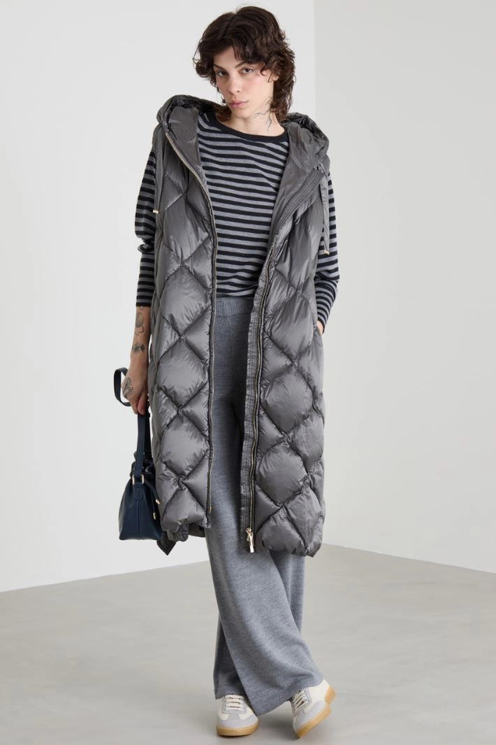 Wool knit sweater - GREY