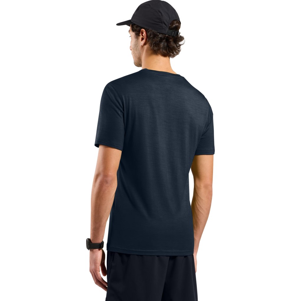 Odlo Natural Merino 160 Base Layer T-Shirt Men - dark sapphire