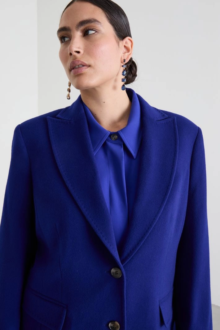 Wool cloth blazer - BLUETTE
