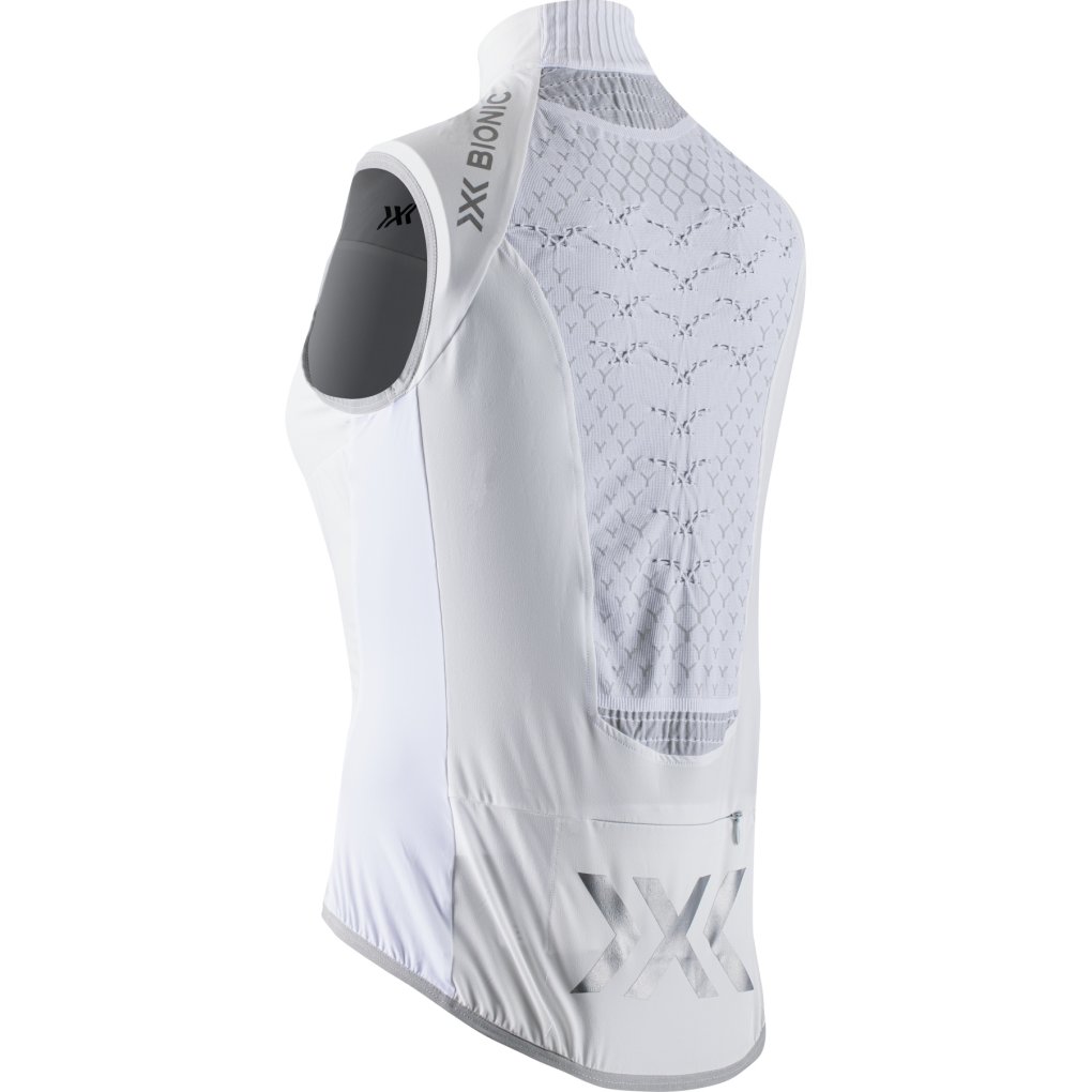 X-Bionic Twyce Running Vest Women - arctic white/pearl grey