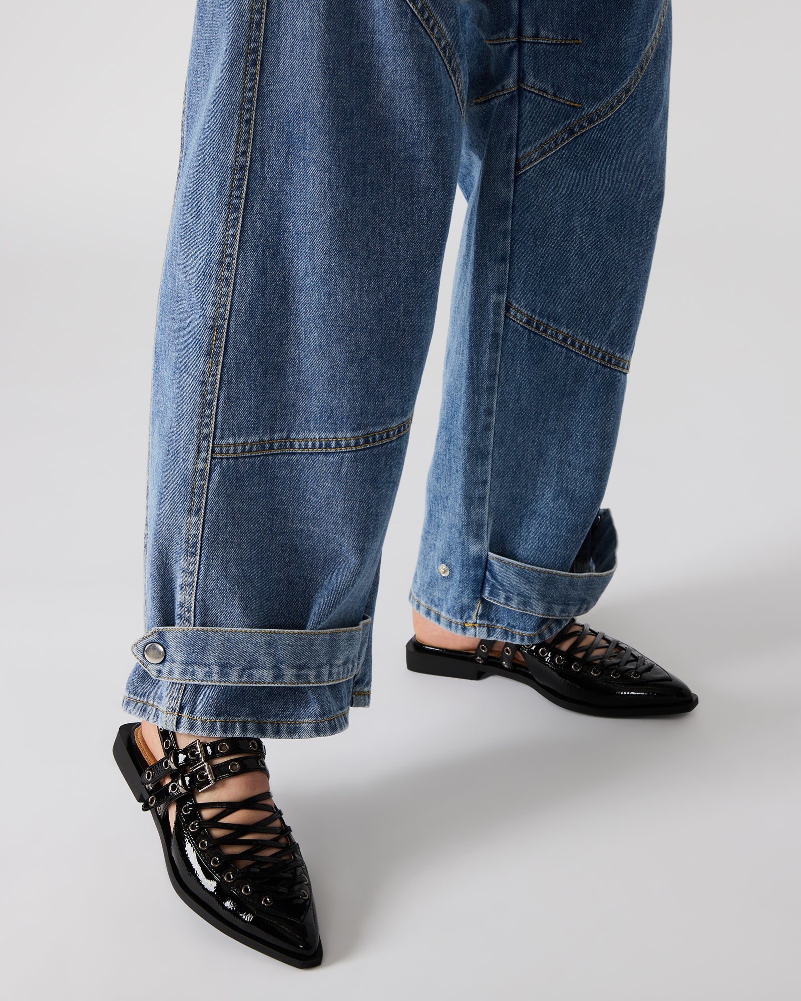 Galanti Black Patent