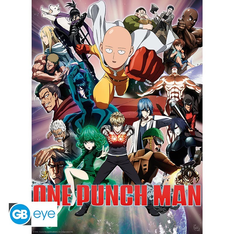 ONE PUNCH MAN Set 2 Chibi Posters Saitama & Genos