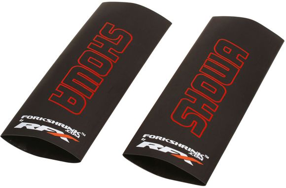 Stickers RFX Protection supérieure Race Series Forkshrink logo Showa - rouge UniverselRef : RFX00610A / 1128325003