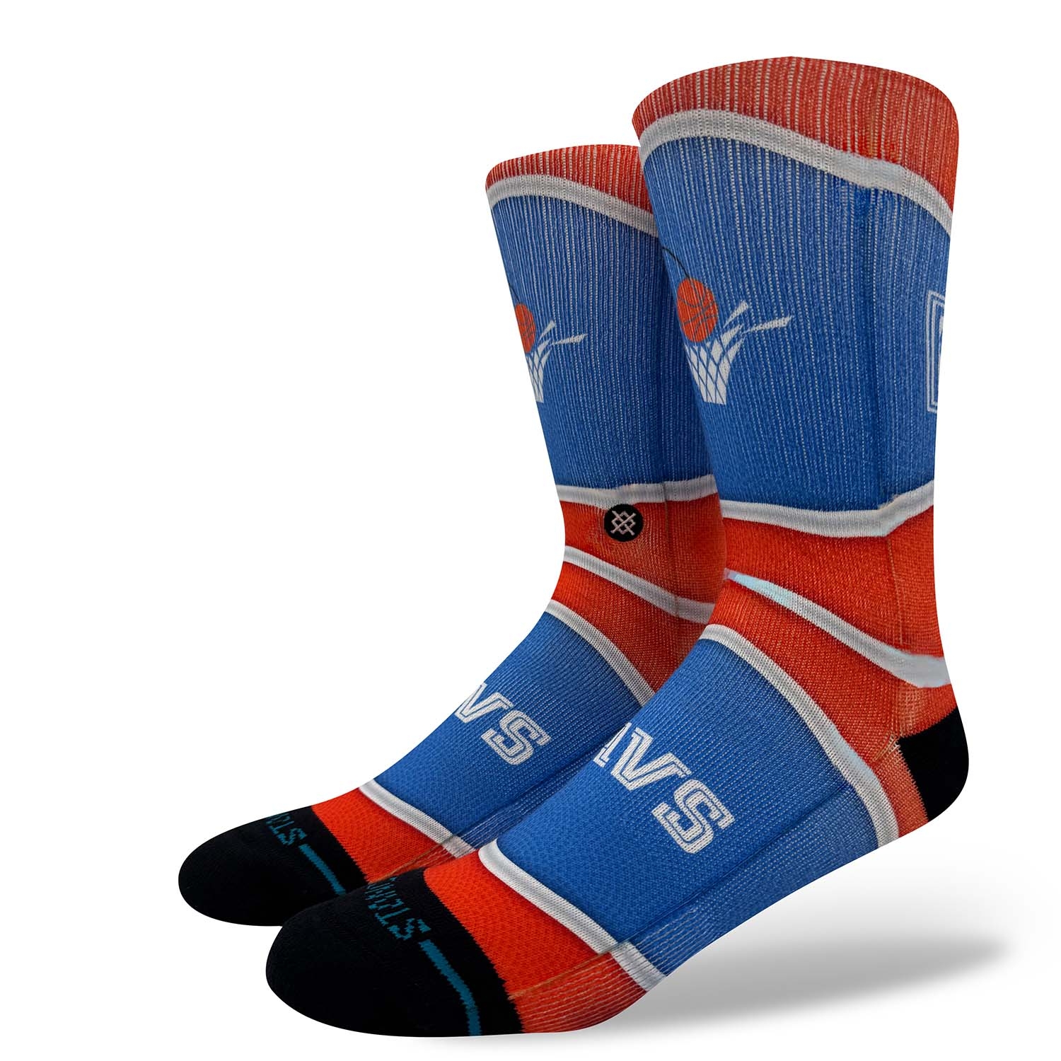 Cleveland Cavaliers Classic Mini Ball Stance Crew Socks
