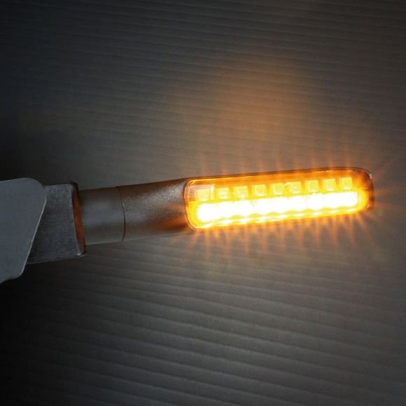 Flashing Chaft Eternal LED Multi Functions before (the pair) Universal - BlackRef: cf0167 / in1153