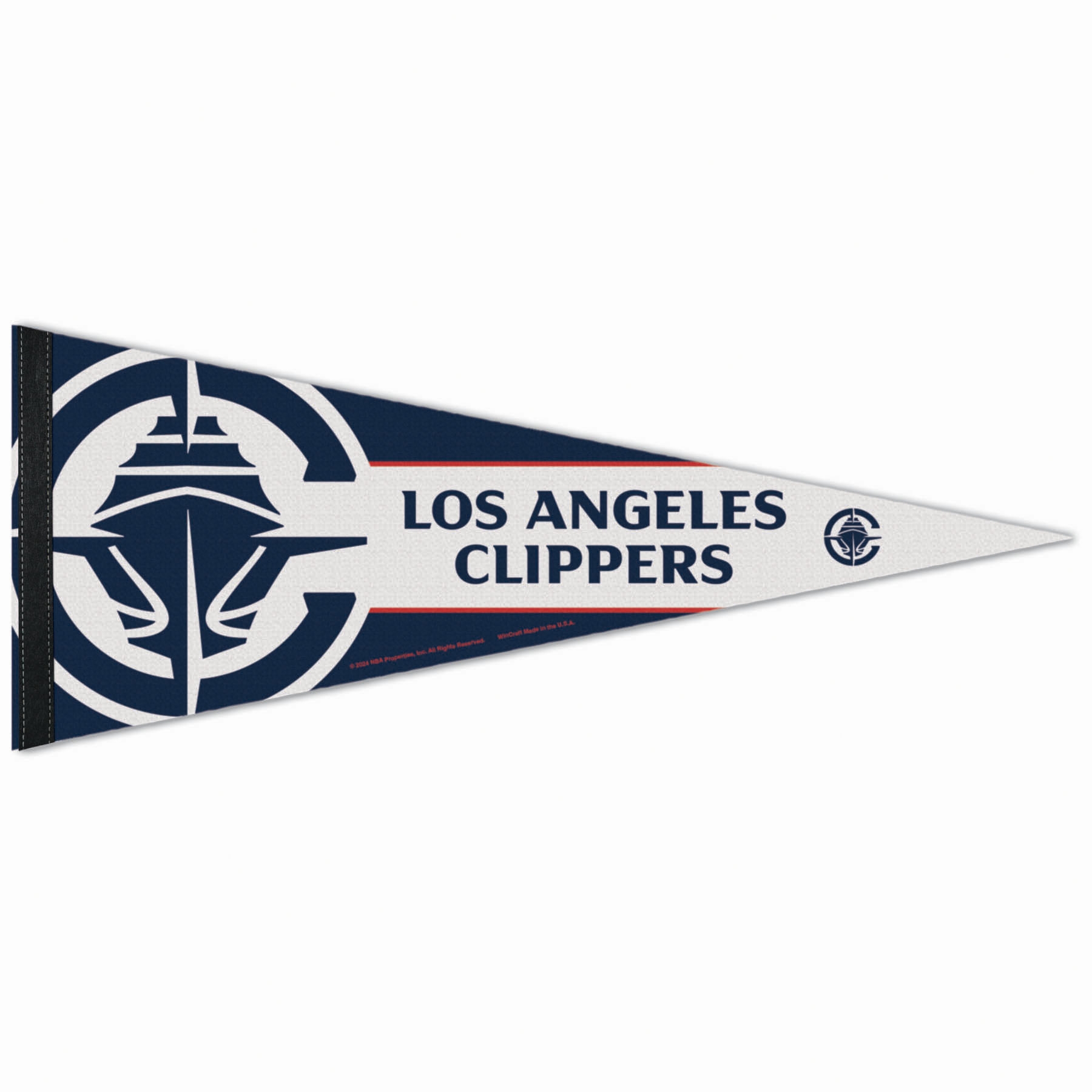 Los Angeles Clippers Big Logo Premium NBA Pennant