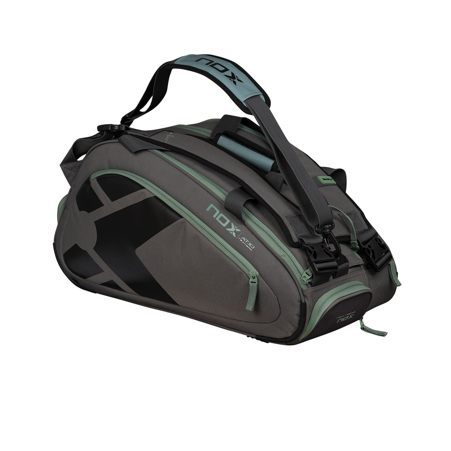 PADELBAG NOX AT10 TEAM GREY GREEN BPAT10TEGR