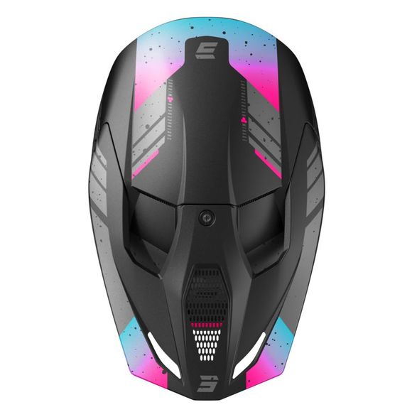 Casque cross Shot FURIOUS - MIRAGE 2025 - Bleu / RoseRef : SO2573