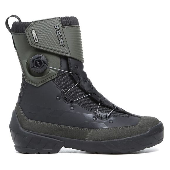 Demi-bottes TCX Boots INFINITY 3 MID WATERPROOF - Noir / VertRef : OX0331