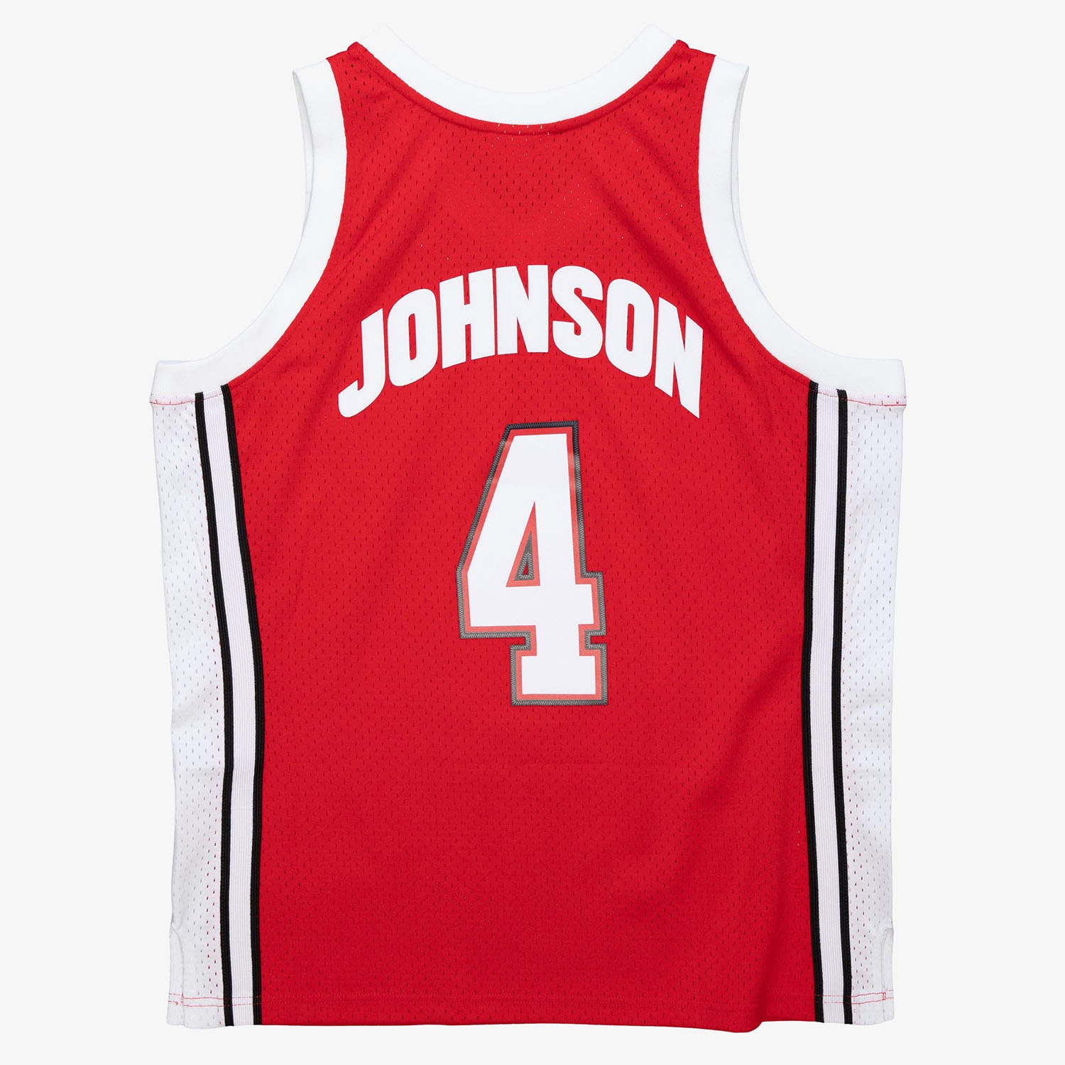 Larry Johnson #4 UNLV Rebels 1989-90 Mitchell & Ness Swingman NCAA Jersey Red