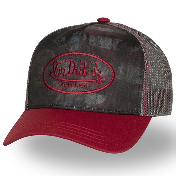 Von Dutch Sublimation Cap - RedRef: VDH0331 / VD/1/CT/SUBL/10-TU