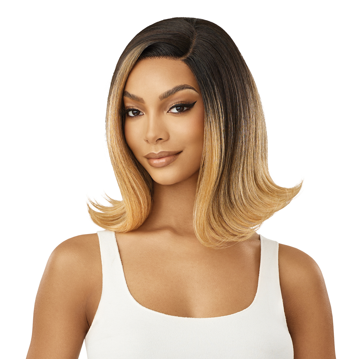 Outre HD Lace Front Wig Glueless Carmel